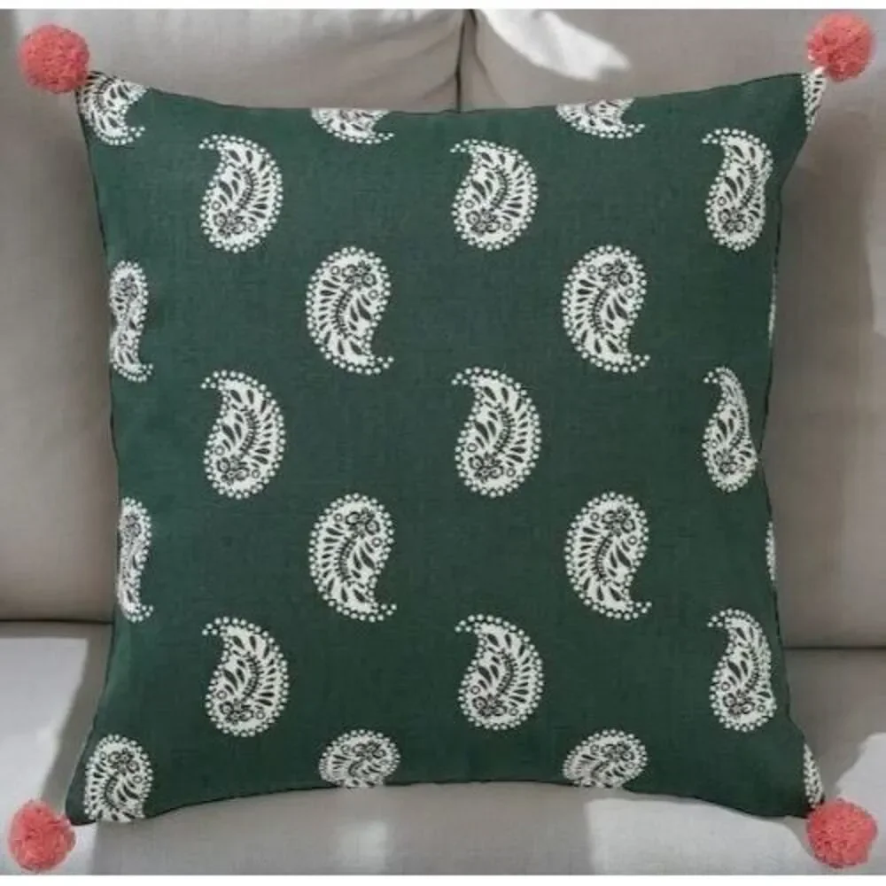 IKEA AROMATISK Cushion Cover Leaf Green 20x20‎ 